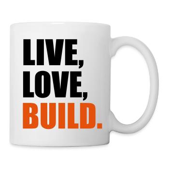 Construction - Mug blanc - blanc - Droite
