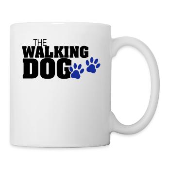 The Walking Dog paw print - Mug - white - Right