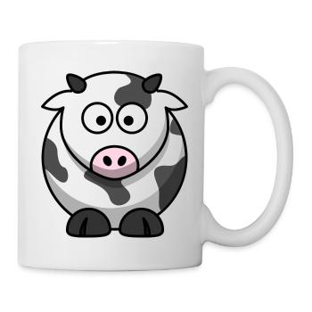 Méline la vache - Mug blanc - blanc - Droite