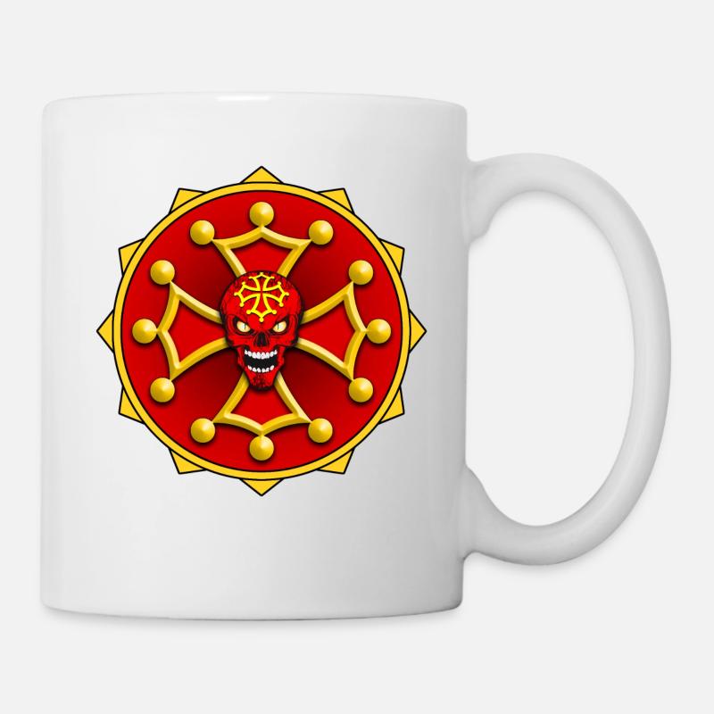 Croix Occitane - Mug blanc - blanc