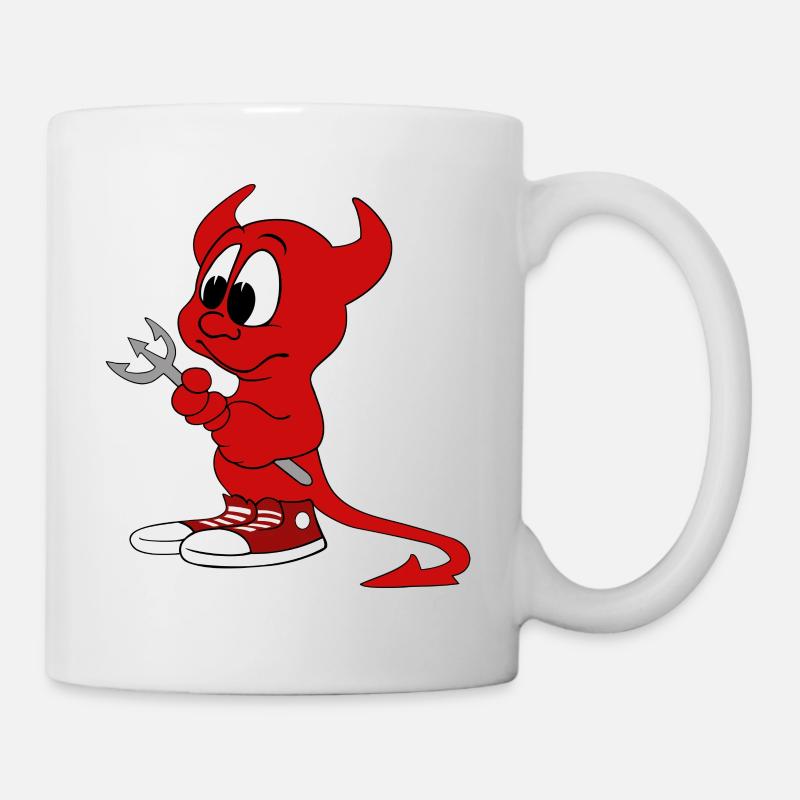 Teufel - Tasse - Weiß