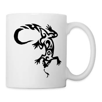 tribal tattoo - Mug blanc - blanc - Droite
