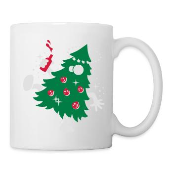 Tipsy Christmas - Mug - white - Right