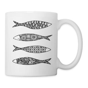 Sardines - Mug - white - Right