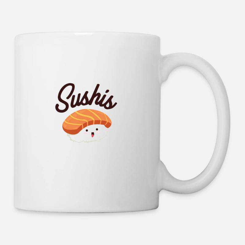 Sushi-Liebhaber - Tasse - Weiß