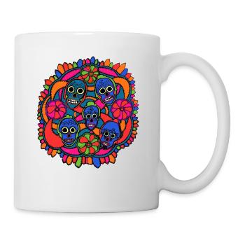Dias de los muertos - Tasse - Weiß - Rechts
