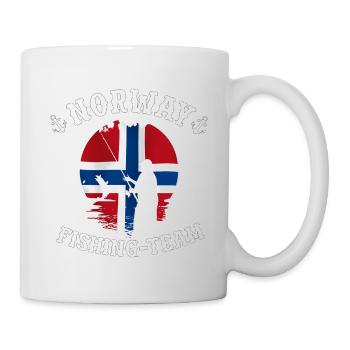 Norway-fishing-team - Tasse - Weiß - Rechts