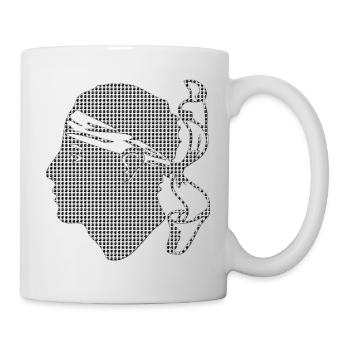 Big Head Moor - Tasse - Weiß - Rechts