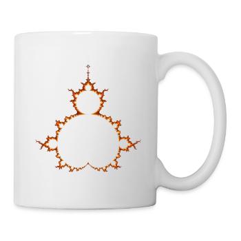 Fractal Mandelbrot Basic Collection Fraktal - Mug - white - Right