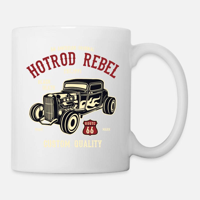 Hot Rod Rebel 2 - Mug - white