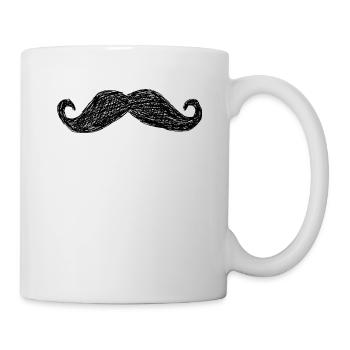 Mustachios - Mug - white - Right