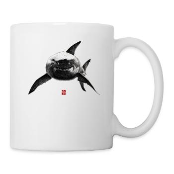 Sketchy Shark - Mug - white - Right