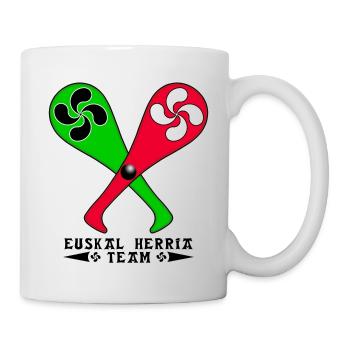 euskal pilotari design - Mug - white - Right