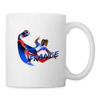 CHEMISE DE FOOTBALL FRANCE - Mug blanc - blanc - Droite
