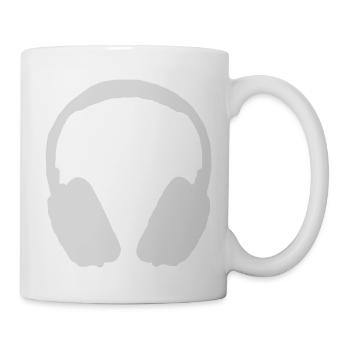 Headphones music - Mug - white - Right