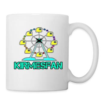 Kirmesfan fairground fun fair FAN Ferris wheel - Mug - white - Right