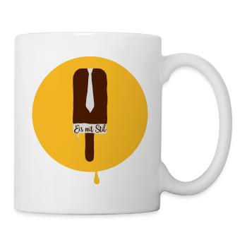 Eis am Stil - Tasse - Weiß - Rechts