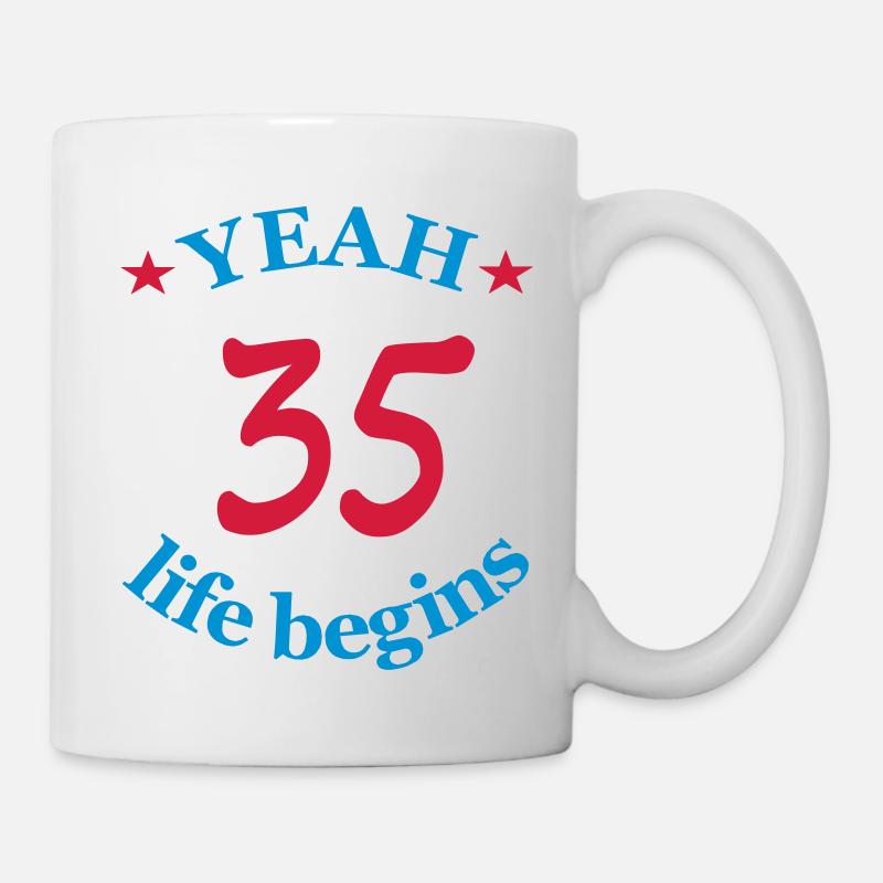 geburtstag - Tasse - Weiß