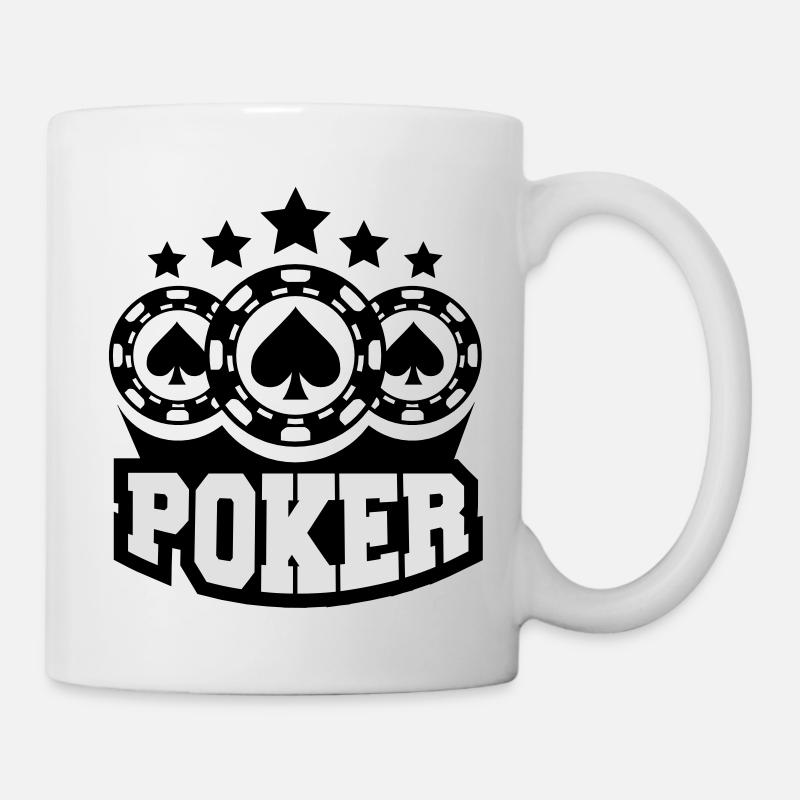 poker_player - Tasse - Weiß