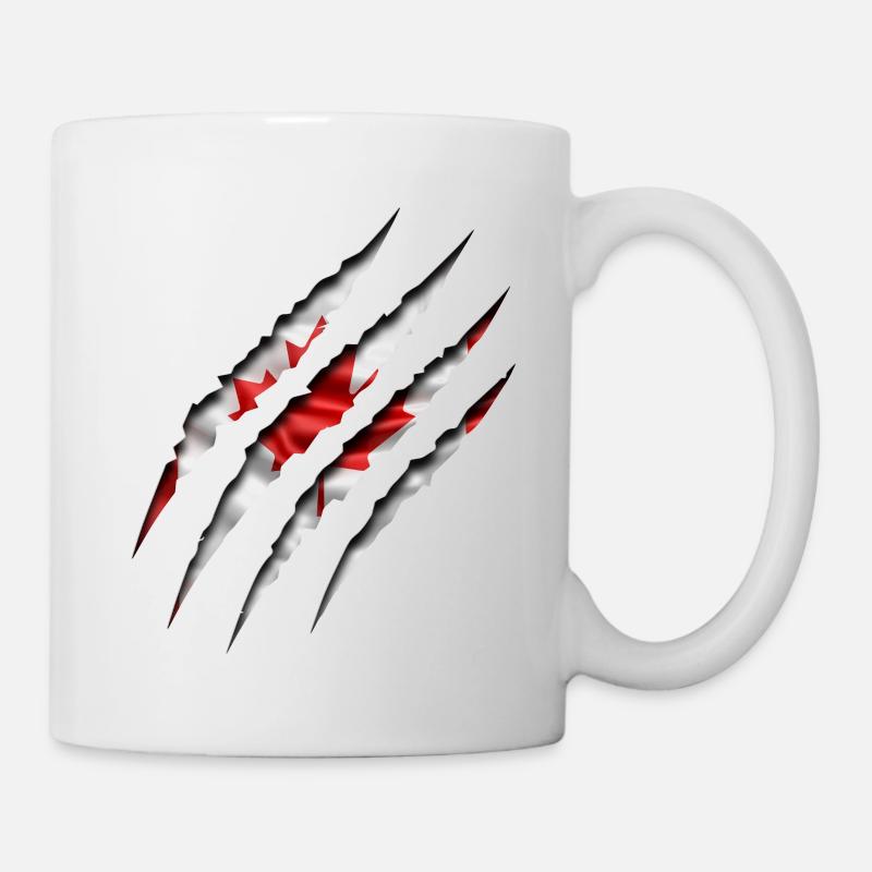 Kanada Kralle - Tasse - Weiß