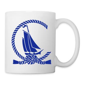 Segelboot / sailboat (b, 1c) - Mug - white - Right
