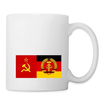 DDR Spruch Geschenk Ossi Sowjetunion - Tasse - Weiß - Rechts