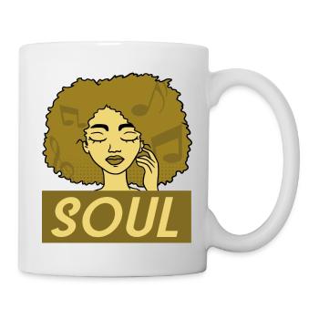 Afro soul - Mug - white - Right