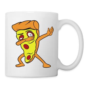 Dabbing Dab Pizza - Mug - white - Right