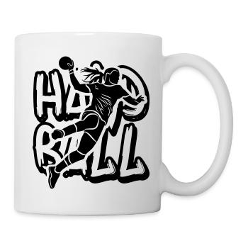 TAG HANDBALL F2 - Mug - white - Right