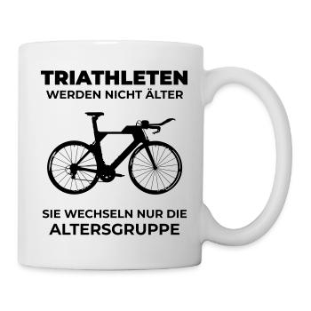 Triathlètes - Mug blanc - blanc - Droite