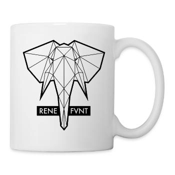 RENEFVNT \\ WHITE \\ Transparent - Mug - white - Right