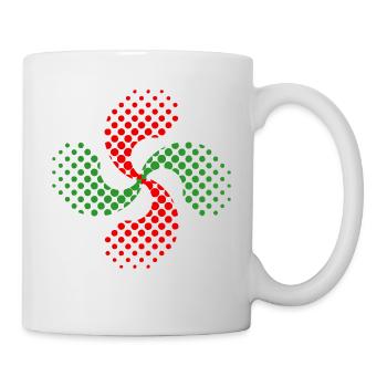 Croix Basque - Mug blanc - blanc - Droite