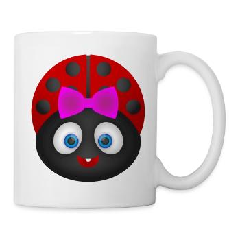 Ladybug - Ladybug! Gift idea! - Mug - white - Right