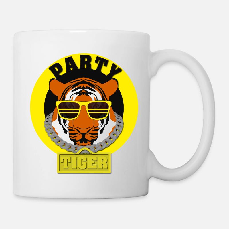 PARTYTIGER - Tasse - Weiß