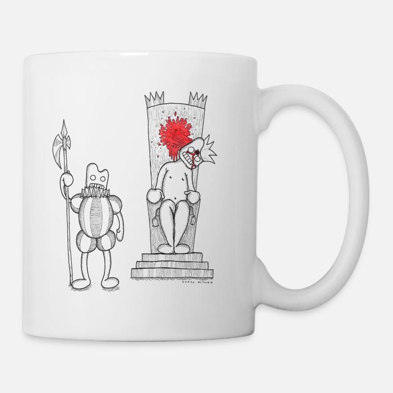 King - without talking bubbles - Mug - white