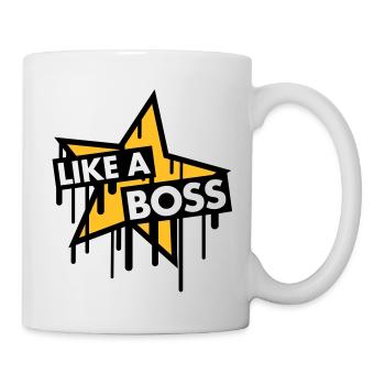 like_a_boss_star - Mug - white - Right