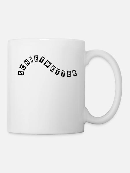 SCHIETWETTER - Das Hamburger Schietwetter - Tasse - Weiß