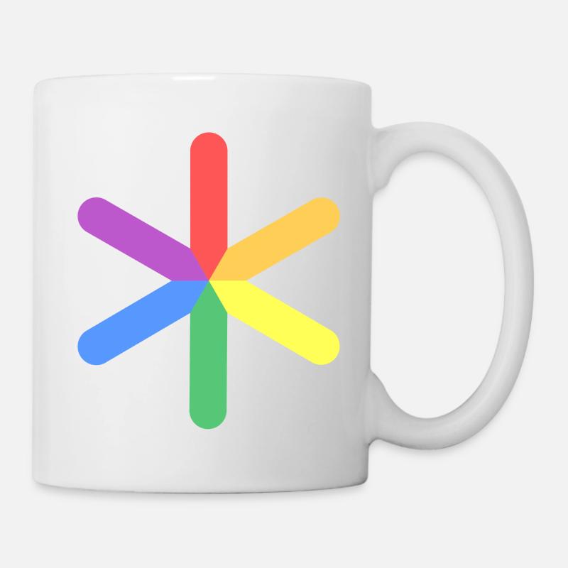 Shining gender star - Mug - white