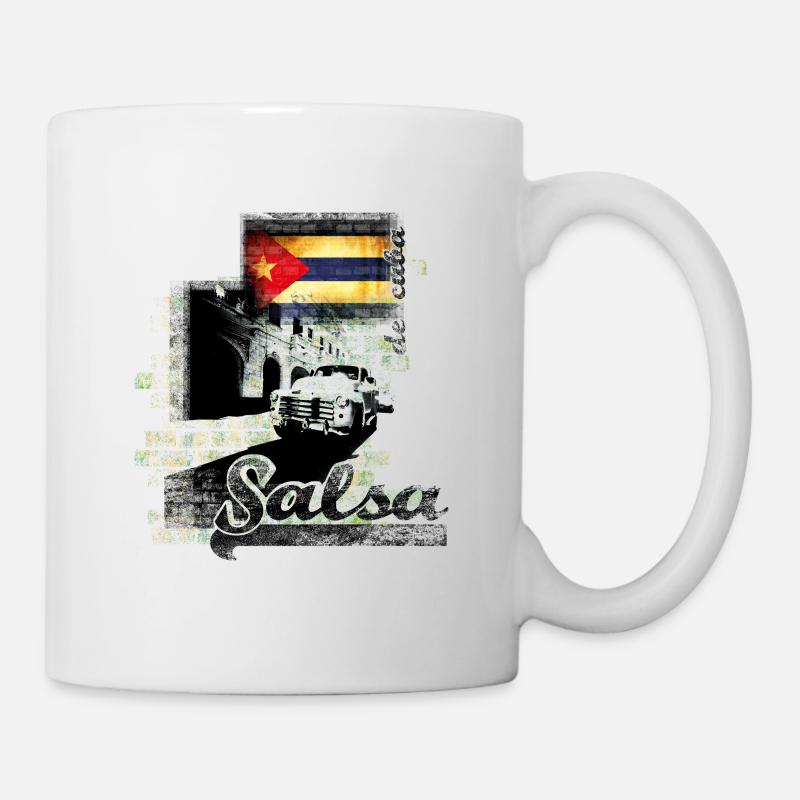 salsa - Mug blanc - blanc