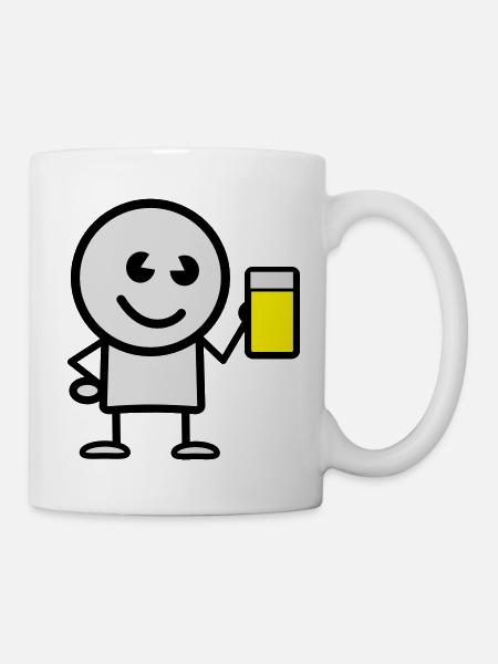 drink - Tasse - Weiß