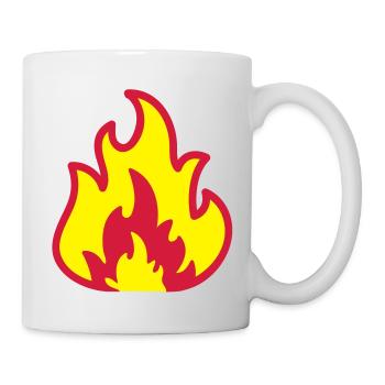 fire__f2 - Mug - white - Right