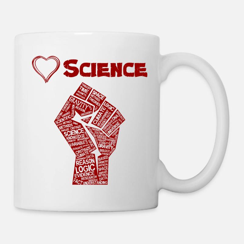 I love Science - Mug - white