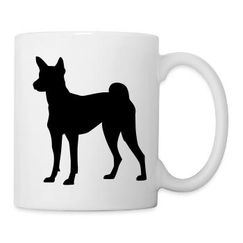 Basenji dog - Mug - white - Right