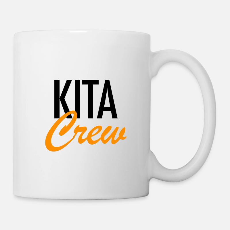 Kita Crew - Tasse - Weiß