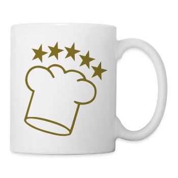 kochen - Tasse - Weiß - Rechts