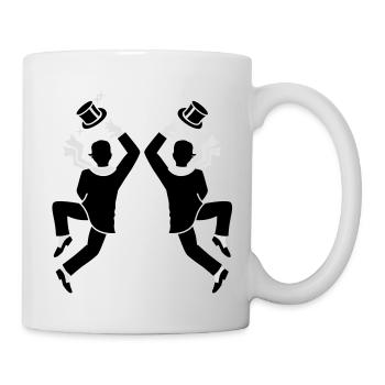 Hochzeit - wedding - Bräutigam - gay - Tasse - Weiß - Rechts