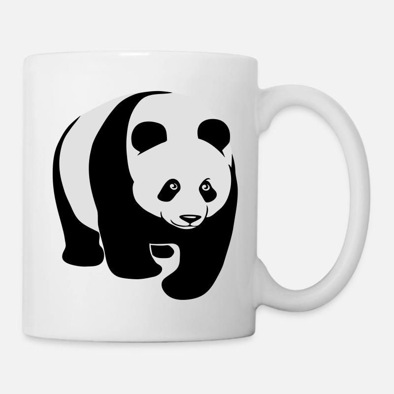 panda bär bear - Tasse - Weiß
