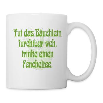 fennel tea - Mug - white - Right