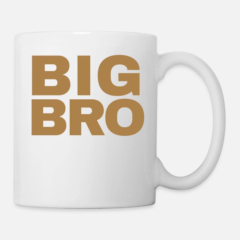 big bro - Tasse - Weiß
