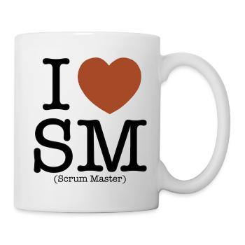 I Love Scrum Master - Mug blanc - blanc - Droite